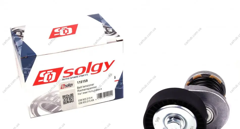 Натяжник ременя генератора VW Caddy 2.0TDI/1.6TDI SOLGY Solgy 110159 (фото 1)