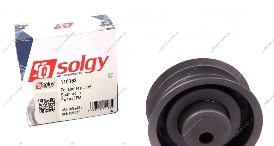 Ролик ГРМ VW T4 1.9TDI (натяжний) (72.1х30) SOLGY Solgy 110168 (фото 1)