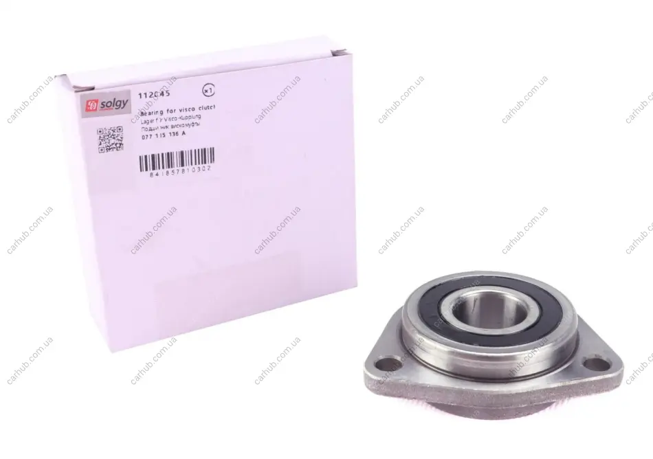 Підшипник вискомуфти VW LT/Crafter 2.5TDI SOLGY Solgy 112045 (фото 1)