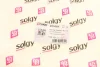Подушка міжресорна MB 507-814 (з болтами) (болт h=30mm) (к-кт з гайками) SOLGY Solgy 201081 (фото 4)