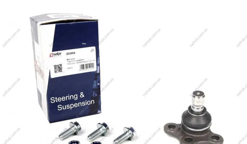 Опора кульова (передня) Citroen C2/C3/Peugeot 207 1.1/1.4HDi/1.6HDi 06- SOLGY Solgy 203004 (фото 1)