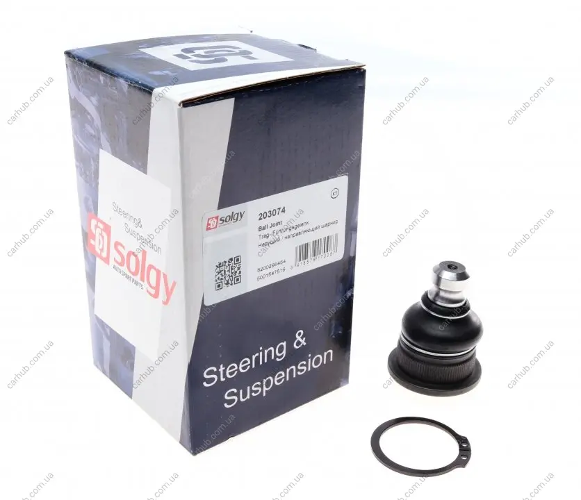 Опора кульова (передня/знизу) Renault Clio/Logan/Megane/Scenic 02- SOLGY Solgy 203074 (фото 1)