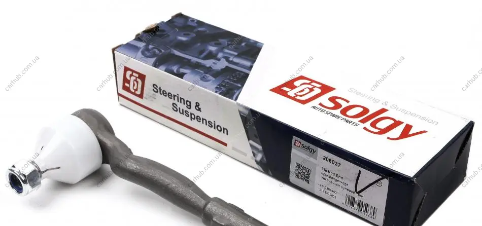 Наконечник тяги рульової (R) MB E-class (W211) 02- Solgy 206037 (фото 1)