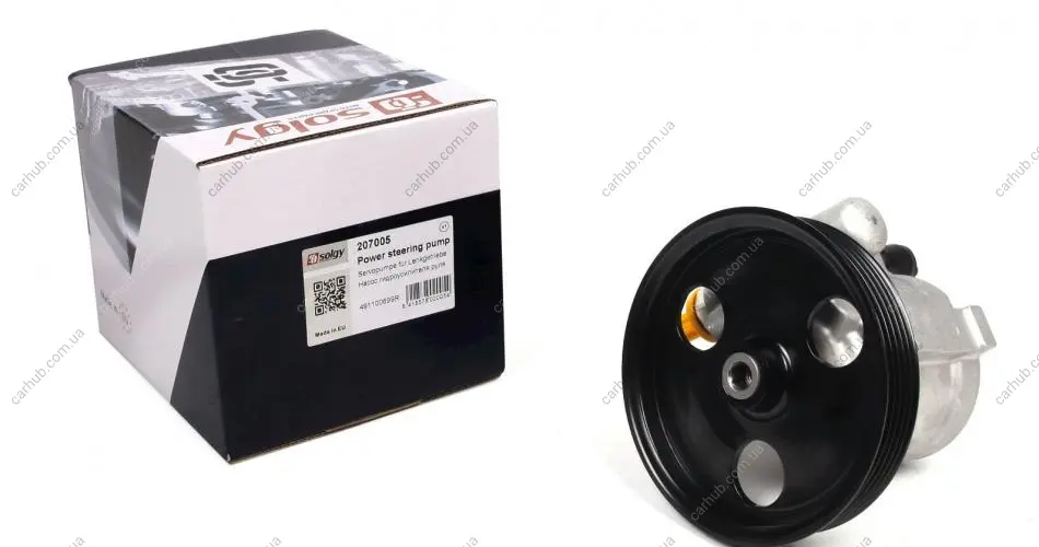 Насос ГПК Renault Trafic/Master/Kangoo (130mm; 6PK) SOLGY Solgy 207005 (фото 1)