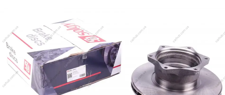 Диск гальмівний (задній) MB Vario (324х30) 17.5" SOLGY Solgy 208021 (фото 1)