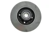 Диск гальмівний (задній) Citroen C4 II/Peugeot 308 08- (249х9) (+ABS) (з підшипником) Solgy 208026 (фото 2)