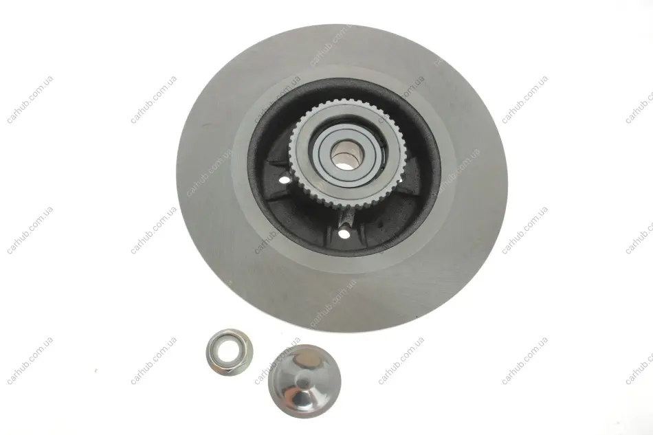 Диск гальмівний (задній) Renault Megane -03 (274x11) (+ABS) (з підшипником) SOLGY Solgy 208027 (фото 1)
