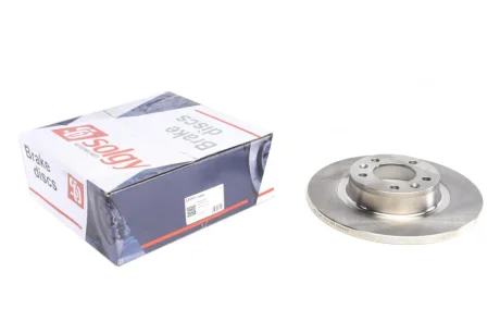Диск гальмівний (задній) Citroen Jumpy/Fiat Scudo 07- (290х14) SOLGY Solgy 208068