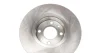 Диск гальмівний (передній) Renault Kangoo 1.5 DCI/1.6 16V 08- (258x22) SOLGY Solgy 208109 (фото 2)