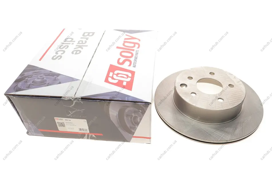 Диск гальмівний (задній) Nissan Leaf 10-/Juke 14-/Qashqai 10-/X-Trail 01-13 (292x16) SOLGY Solgy 208132 (фото 1)