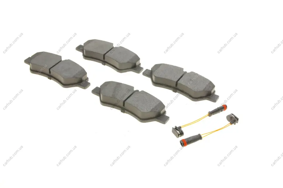 Колодки гальмівні (задні) MB Sprinter 209-319 CDI/VW Crafter 30-35 06- (з датчиком) SOLGY Solgy 209023 (фото 1)