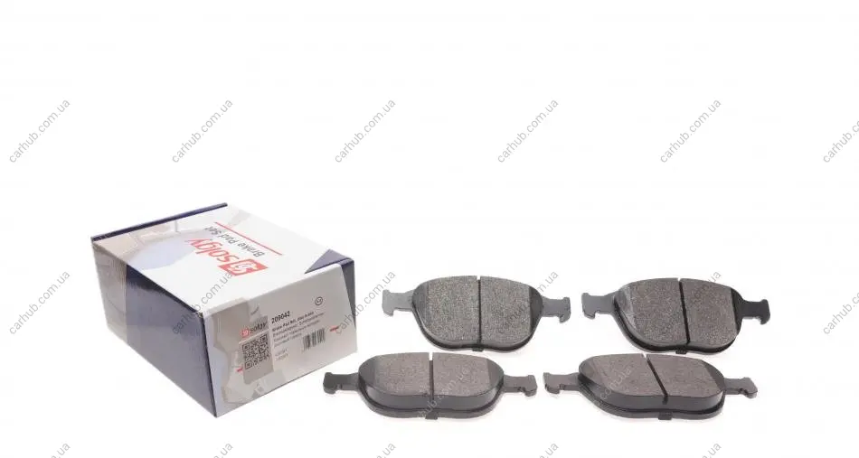 Колодки гальмівні (передні) Ford Connect 02- SOLGY Solgy 209042 (фото 1)