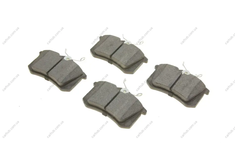 Колодки гальмівні (задні) VW Golf/Passat 83-02/ Peugeot 405 87-96 (87.1x52.8x15.1) SOLGY Solgy 209057 (фото 1)