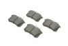 Колодки гальмівні (задні) VW Golf/Passat 83-02/ Peugeot 405 87-96 (87.1x52.8x15.1) SOLGY Solgy 209057 (фото 1)