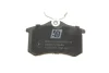 Колодки гальмівні (задні) VW Golf/Passat 83-02/ Peugeot 405 87-96 (87.1x52.8x15.1) SOLGY Solgy 209057 (фото 4)