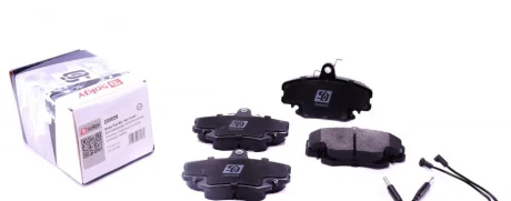 Колодки гальмівні (передні) Dacia Logan 04-/Renault Symbol/Clio/Megane/Peugeot 309 (з датчиком) SOLGY Solgy 209059