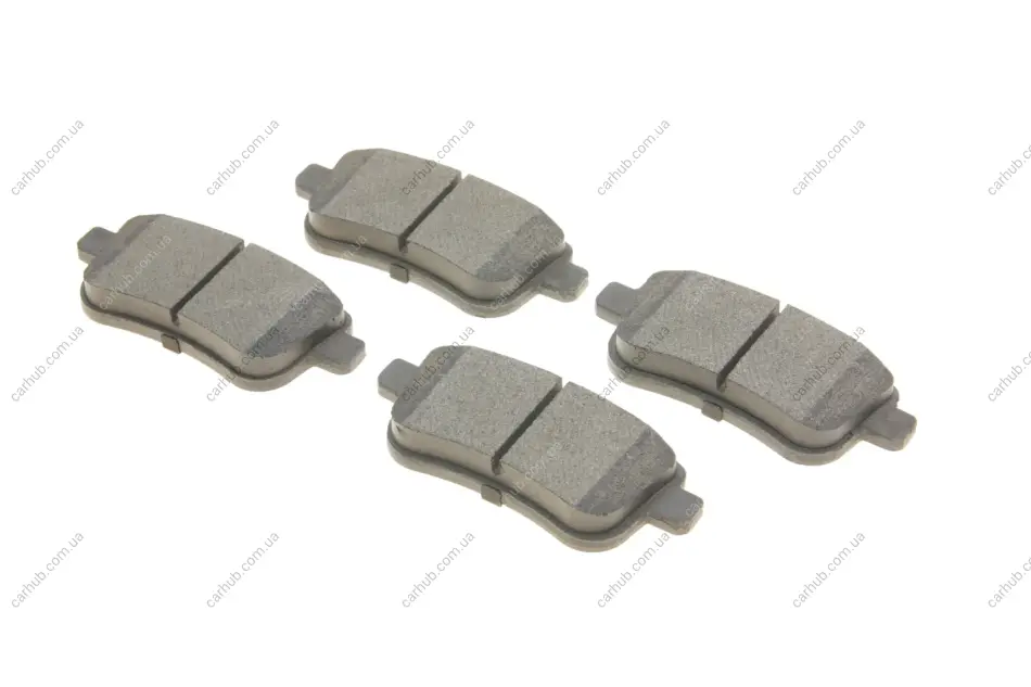 Колодки гальмівні (задні) Renault Fluence/Megane/Scenic 08- SOLGY Solgy 209077 (фото 1)