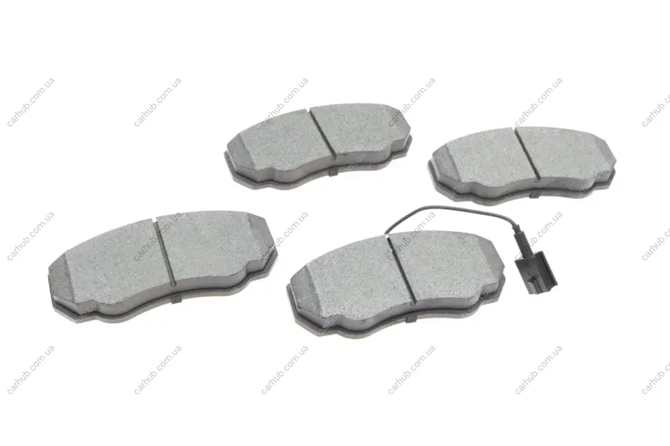 Колодки гальмівні (передні) Citroen Jumper/Fiat Ducato/Peugeot Boxer 02- R15 (Brembo) SOLGY Solgy 209125 (фото 1)
