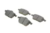 Колодки гальмівні (передні) Seat Alhambra/VW Sharan 1.8-1.9TDI 95-10 (Ate)/(з датчиком) SOLGY Solgy 209142 (фото 1)