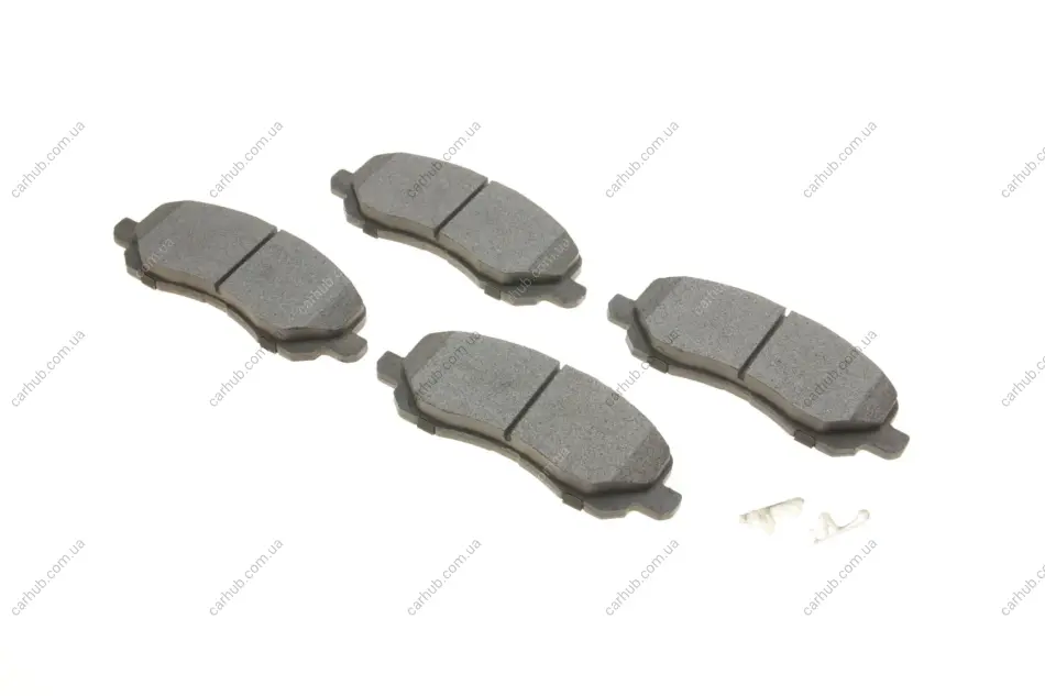 Колодки гальмівні (передні) Citroen C4/Peugeot 4008 12-/Mitsubishi Lancer/Outlander 03-/Jeep/Dodge SOLGY Solgy 209174 (фото 1)