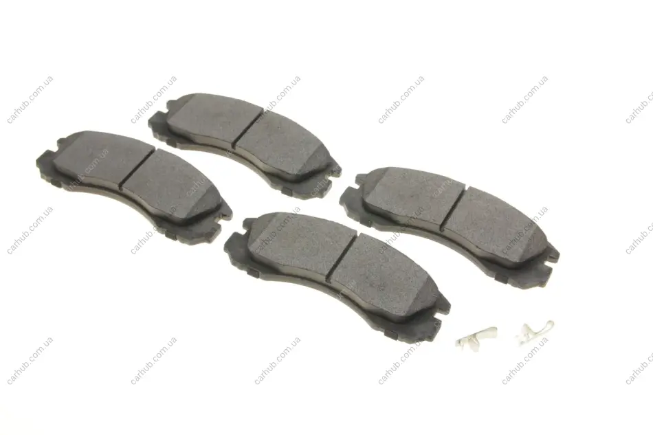 Колодки гальмівні (передні) Citroen C-Crosser 07-/Mitsubishi Outlander/Pajero 98-/Lancer/L400 94-03 SOLGY Solgy 209176 (фото 1)