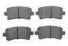 Колодки гальмівні (задні) Opel Insignia 08-17/Chevrolet Malibu/Bentley Flying Spur 12-/Saab 9-5 10- Solgy 209180 (фото 1)