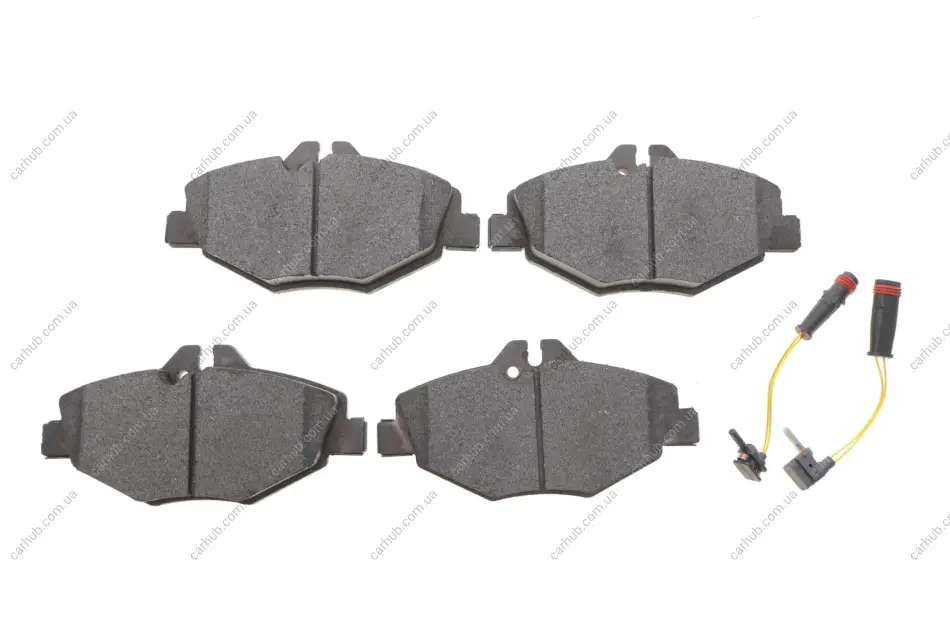 Колодки гальмівні (передні) MB E-class (W211/S211) 02-09 (+датчики) SOLGY Solgy 209190 (фото 1)