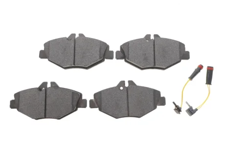 Колодки гальмівні (передні) MB E-class (W211/S211) 02-09 (+датчики) SOLGY Solgy 209190