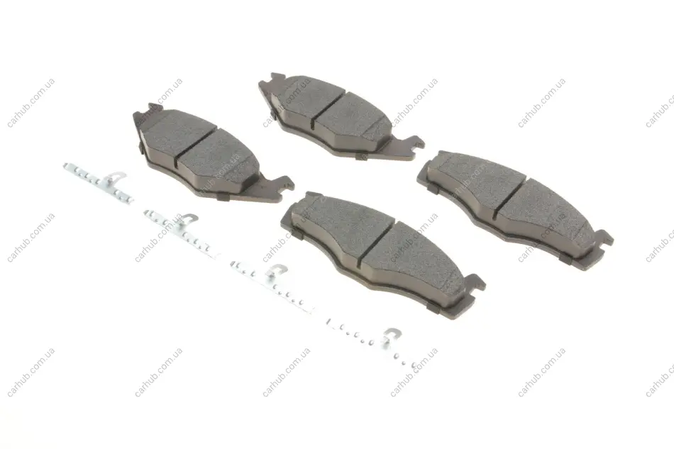 Колодки гальмівні (передні) Seat Cordoba/Ibiza/Toledo 93-02/VW Caddy/Passat B2-B4 79-92/Golf 74-99 SOLGY Solgy 209210 (фото 1)