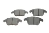 Колодки гальмівні (передні) Citroen C4 09-/C4 Grand Picasso 06-13/Peugeot 3008 11-16/5008 09-17 SOLGY Solgy 209218 (фото 1)