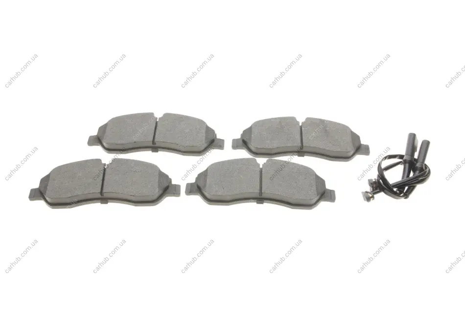Колодки гальмівні (передні) Ford Tourneo Custom/Transit Custom/Transit V363 12- (+датчики) (спарка) SOLGY Solgy 209223 (фото 1)
