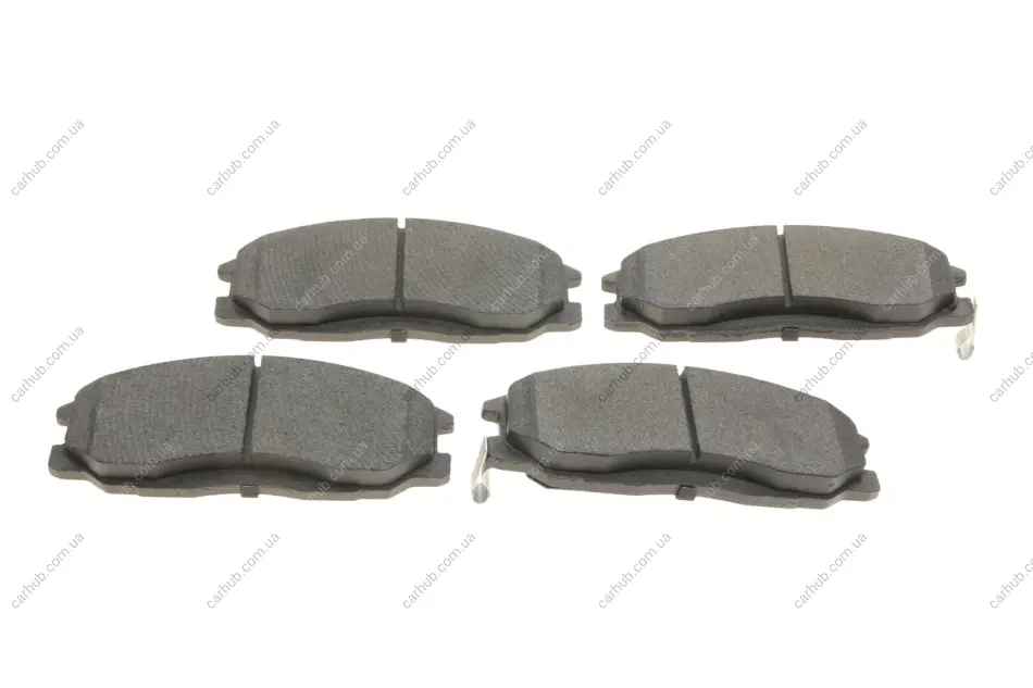 Колодки гальмівні (передні) Hyundai Santa Fe/Trajet 00-12/Ssangyong Actyon/Kyron 05-/Rexton 02- SOLGY Solgy 209227 (фото 1)