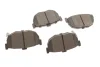 Колодки гальмівні (задні) Hyundai Elantra 00-06/Coupe 96-09/Kia Cerato 04-/Nissan Maxima 88-94 SOLGY Solgy 209265 (фото 1)
