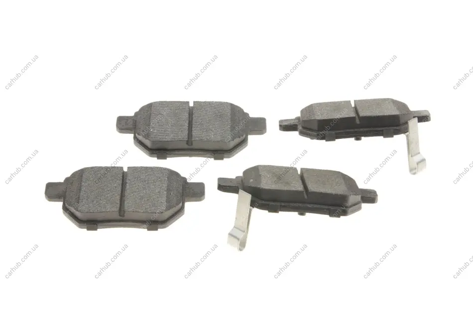 Колодки гальмівні (задні) Toyota Corolla/Auris 06-14/IQ/Urban Cruiser 09-15/Prius 12-/Yaris 05- Solgy 209275 (фото 1)