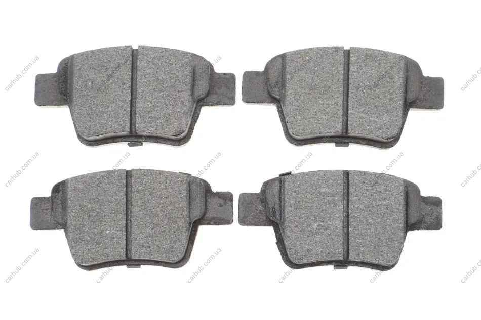 Колодки гальмівні (задні) Citroen C4 04-11/Peugeot 207 06-13/307 00-12 SOLGY Solgy 209297 (фото 1)