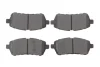Колодки гальмівні (передні) Ford Fiesta VI 08-/Mazda 2 07-15/Subaru Justy 07- SOLGY Solgy 209305 (фото 1)