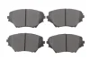Колодки гальмівні (передні) Toyota Rav 4 II 00-05 SOLGY Solgy 209317 (фото 1)