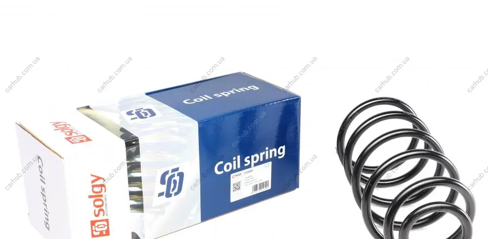 Пружина (передня) Skoda Octavia I 1.4/1.4 16V/1.6 96-10 (універсал/нах.зад.частина) SOLGY Solgy 212020 (фото 1)