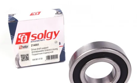 Підшипник підвісний півосі MB Vito (W638) 96-03 SOLGY Solgy 214001