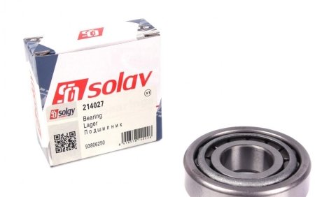 Фото подшипник (25x62x18.25) Solgy 214027 Подшипник (25x62x18.25) Solgy 214027