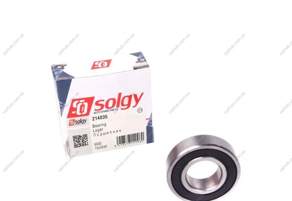 Підшипник (15x32x9) SOLGY Solgy 214035 (фото 1)