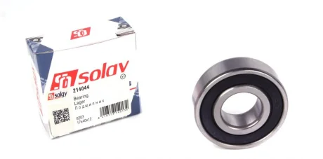 Підшипник (17x40x12) SOLGY Solgy 214044