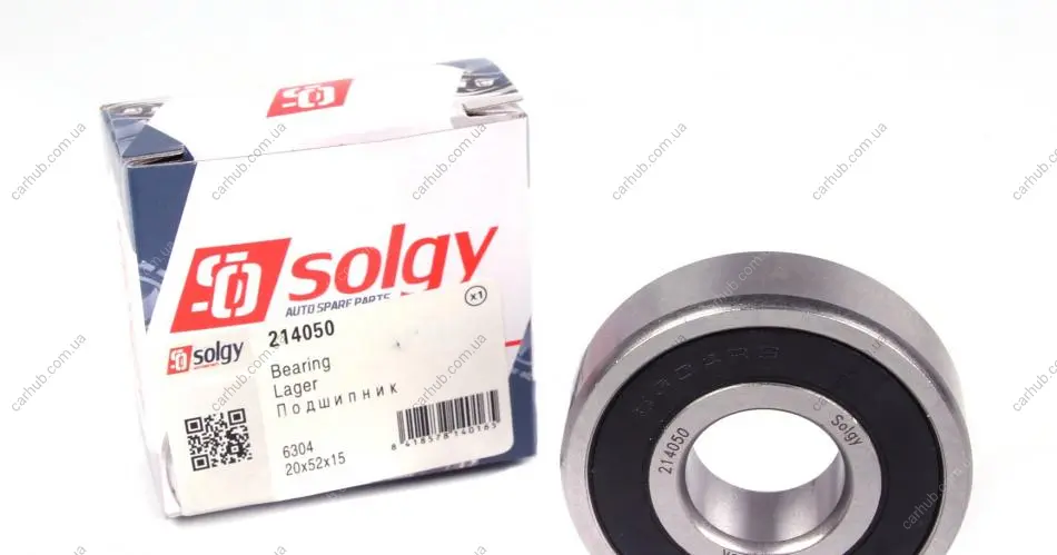 Підшипник (20x52x15) SOLGY Solgy 214050 (фото 1)