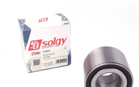 Підшипник маточини (задньої) Renault Megane/Clio 01- (25x52x37) SOLGY Solgy 216014