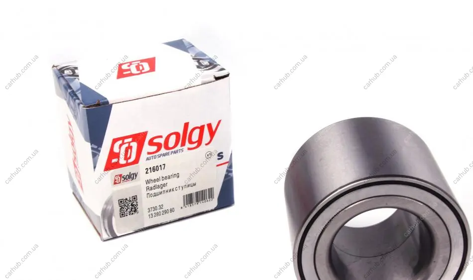 Підшипник маточини (задньої) Fiat Ducato 02-06/Citroen Jumper 02-/Peugeot Boxer 01- (42x75x60) SOLGY Solgy 216017 (фото 1)