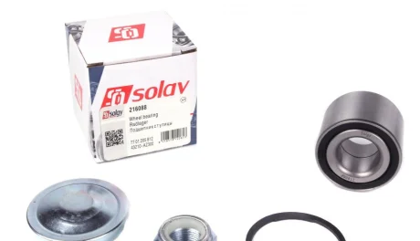 Підшипник маточини (задньої) Renault Kangoo 08-/Scenic 09- (30x62x48) (к-кт) SOLGY Solgy 216088