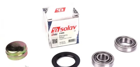 Підшипник маточини (задньої) Audi 80/100/A4/A6 (к-кт) SOLGY Solgy 216089