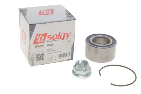 Підшипник маточини (передньої) Renault Clio 98- (35x65x35) (к-кт) SOLGY Solgy 216131