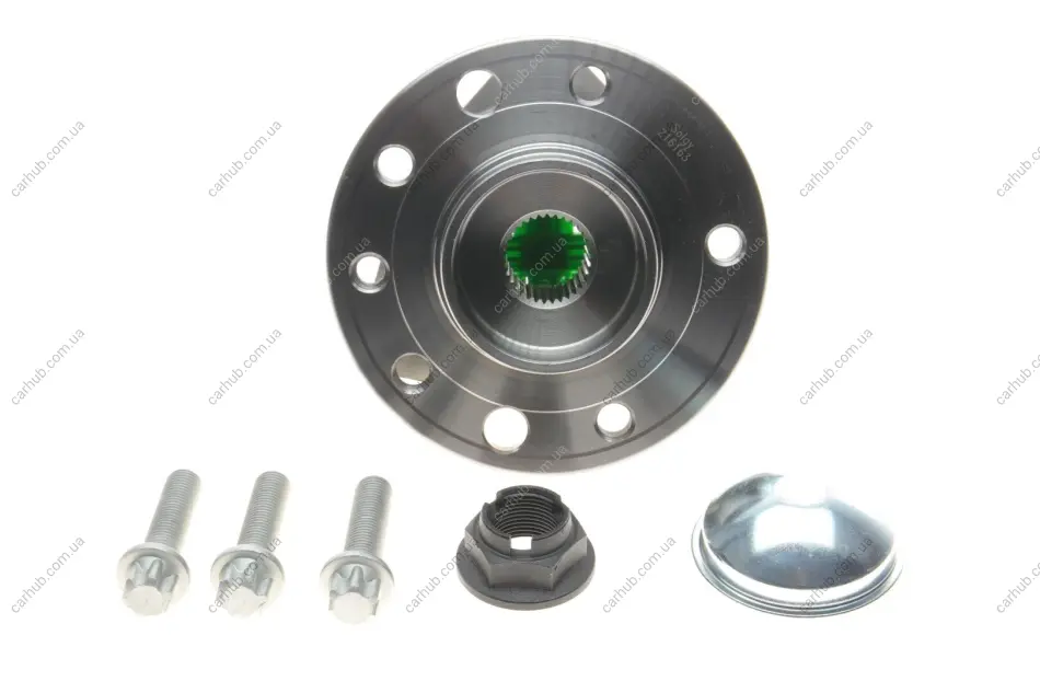 Підшипник маточини (передньої) Opel Astra H/Zafira B 05-14 (+ABS) (к-кт) SOLGY Solgy 216163 (фото 1)