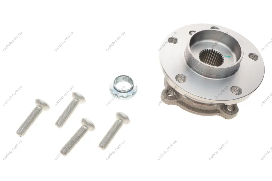 Підшипник маточини (передньої) BMW X5 (E70/F15/F85)/X6 (E71/E72/F16/F86) 2.0-4.8 06-(+ABS) (к-кт) SOLGY Solgy 216215 (фото 1)